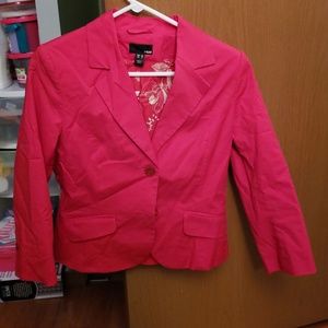 Red blazer